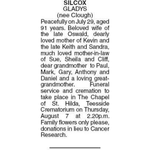 Photo of Alan Ian WILKINSON