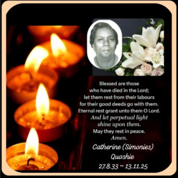 Notice Gallery for Catherine QUASHIE