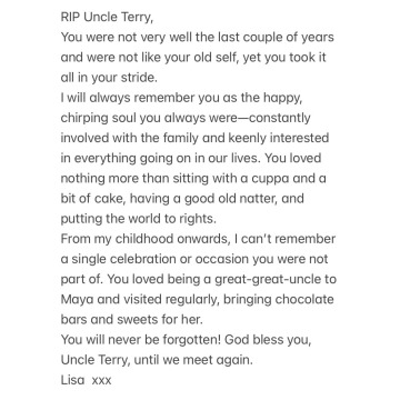 Notice Gallery for Terence James LITTLE