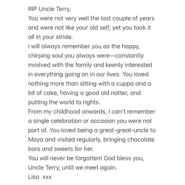 Notice Gallery for Terence James LITTLE